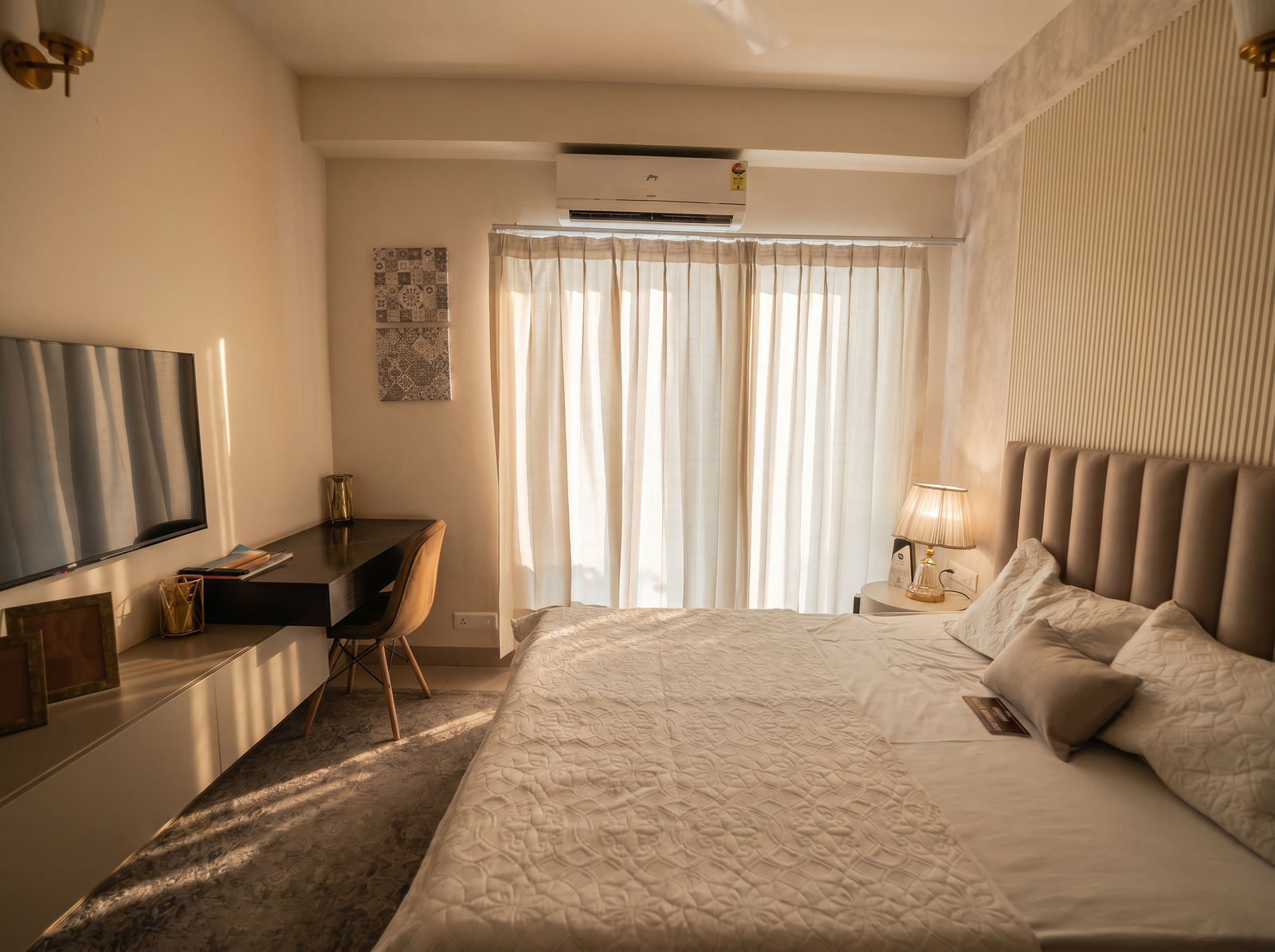 Bedroom at Finton Homes
